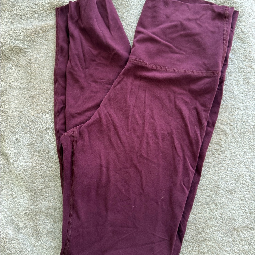 Nike Dri-FIT Maroon Leggings